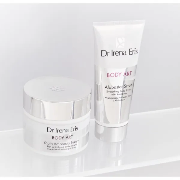 Dr Irena Eris Body Art Alabaster Scrub vyhladzujúci telový peeling s alabastrom 200 ml