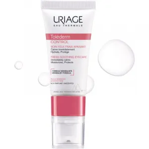 Uriage Toléderm Control Fresh Soothing Eyecare hydratačný a ukľudňujúci krém na očné okolie 15 ml