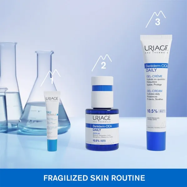 Uriage Bariéderm Cica Daily Gel-Cream regeneračný a hydratačný gél pre oslabenú pleť 40 ml
