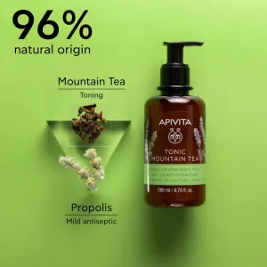 Apivita Tonic Mountain Tea Moisturizing Body Milk hydratačné telové mlieko 200 ml