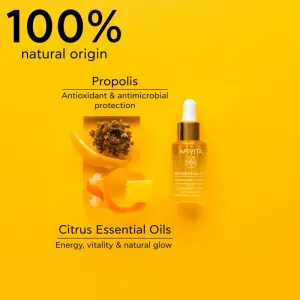 Apivita Beessential Oils Strengthening & Hydrating Day Oil rozjasňujúci denný olej pre intenzívnu hydratáciu pleti 15 ml