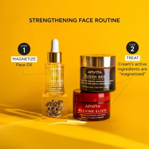 Apivita Beessential Oils Strengthening & Hydrating Day Oil rozjasňujúci denný olej pre intenzívnu hydratáciu pleti 15 ml