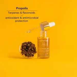 Apivita Beessential Oils Strengthening & Hydrating Day Oil rozjasňujúci denný olej pre intenzívnu hydratáciu pleti 15 ml