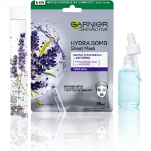 Garnier Textil Masks Hydra Bomb hydratačná plátienková maska s kyselinou hyalurónovou 28 g