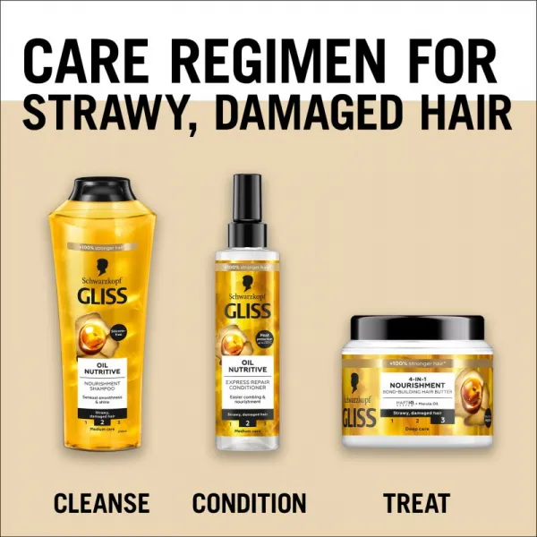 Gliss Oil Nutritive expresný regeneračný kondicionér 200 ml