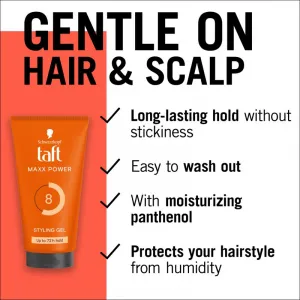 Schwarzkopf Taft Men extra silný gél na vlasy 150 ml