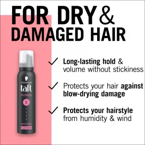 Schwarzkopf Taft Power Cashmere penové tužidlo pre objem 200 ml
