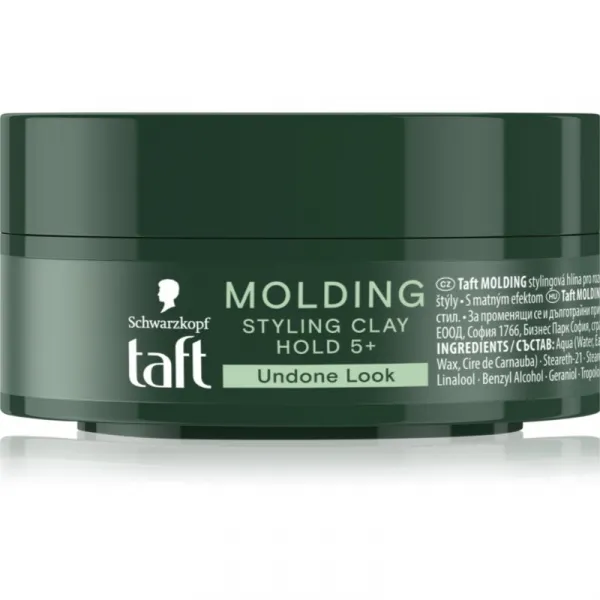 Schwarzkopf Taft Molding stylingová hlina pre neupravený vzhľad 75 ml