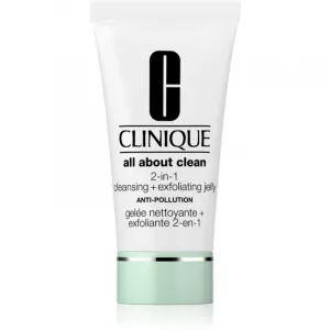 Clinique All About Clean™ 2-in-1 Cleansing + Exfoliating Jelly exfoliačný čistiaci gél 150 ml