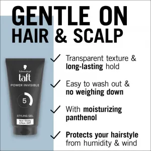 Schwarzkopf Taft Power Invisible stylingový gél 150 ml
