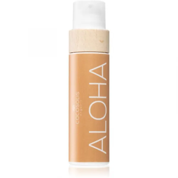 Opaľovací olej Aloha bez SPF Cocosolis Organic 110ml