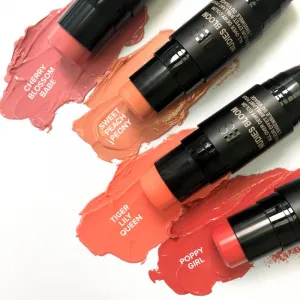 Nudestix Nudies Bloom multifunkčné líčidlo na oči, pery a tvár odtieň Tiger Lily Queen 7 g