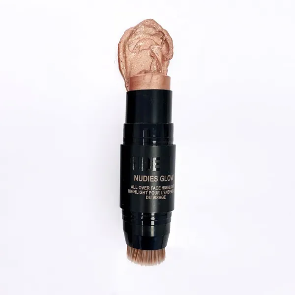 Nudestix Nudies Glow multifunkčný rozjasňovač v tyčinke odtieň Bubbly Bebe 7 g