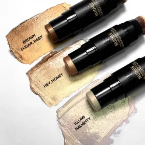 Nudestix Nudies Glow multifunkčný rozjasňovač v tyčinke odtieň Brown Sugar Baby 7 g