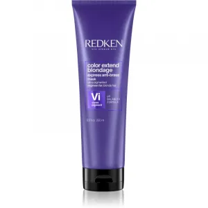 Redken NYC fialová maska na vlasy - Color Extend Blondage Express Anti-Brass Mask