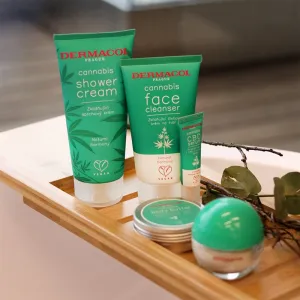 Dermacol Cannabis upokojujúci sprchový krém 200 ml