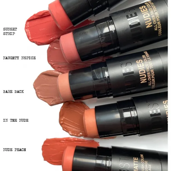 Nudestix Nudies Matte multifunkčné líčidlo na oči, pery a tvár odtieň Sunset Strip 7 g