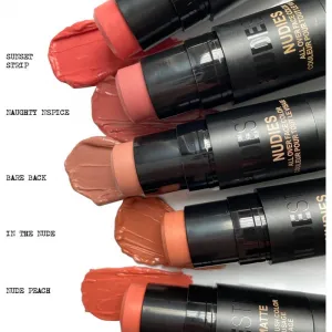 Nudestix Nudies Matte multifunkčné líčidlo na oči, pery a tvár odtieň Sunset Strip 7 g
