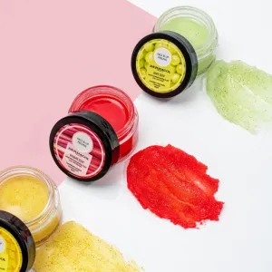 Dermacol Face & Lip Peeling Rhubarb cukrový peeling na pery a líca 50 ml