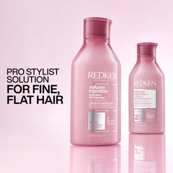Redken Volume Injection objemový šampón pre jemné vlasy 300 ml
