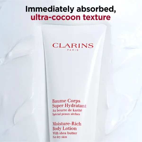 Clarins Moisture-Rich Body Lotion výživné telové mlieko 200 ml