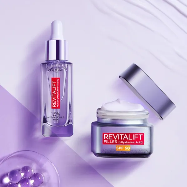 L'Oréal Paris Revitalift Filler denný krém SPF 50 , 50 ml