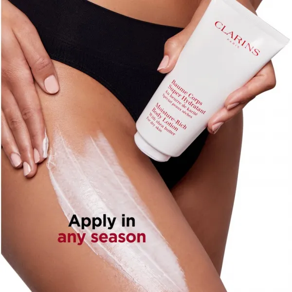 Clarins Moisture-Rich Body Lotion výživné telové mlieko 200 ml