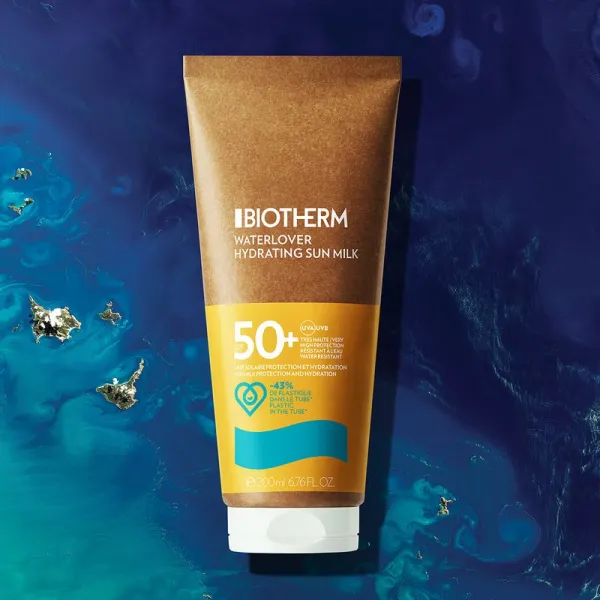 Biotherm Waterlover Hydrating Sun Milk SPF50+ mlieko na opaľovanie SPF 50+ 200 ml
