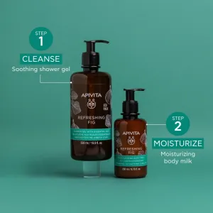 Apivita Refreshing Fig Shower Gel osviežujúci sprchový gél s esenciálnymi olejmi 500 ml