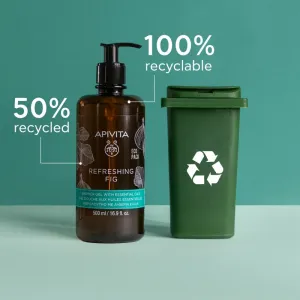 Apivita Refreshing Fig Shower Gel osviežujúci sprchový gél s esenciálnymi olejmi 500 ml