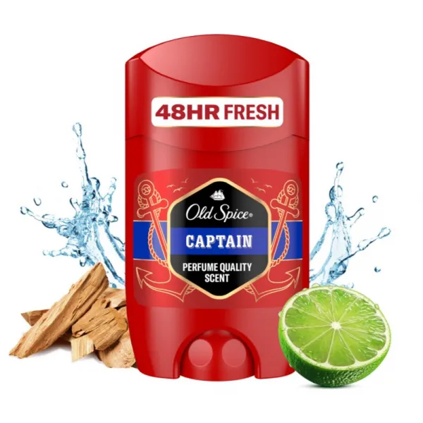 Old Spice Captain tuhý dezodorant pre mužov 50 ml