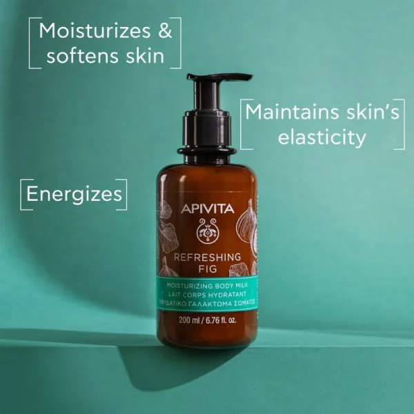 Apivita Refreshing Fig Moisturizing Body Milk hydratačné telové mlieko 200 ml