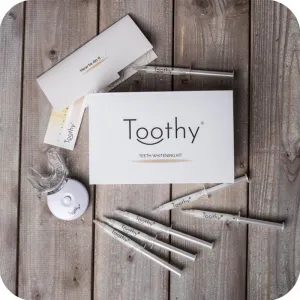 Toothy® Pro 12denní kůra sada pre bielenie zubov