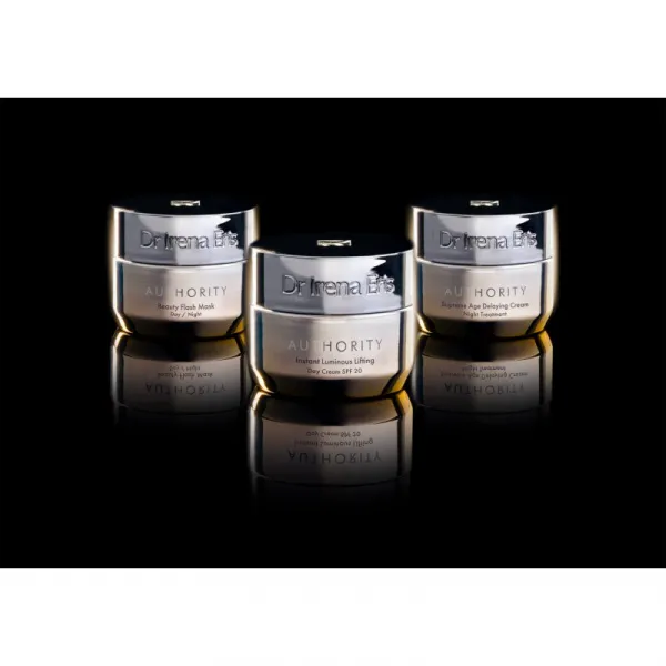 Dr Irena Eris Authority Beauty Flash Mask intenzívna revitalizačná maska pre rozjasnenie pleti 50 ml