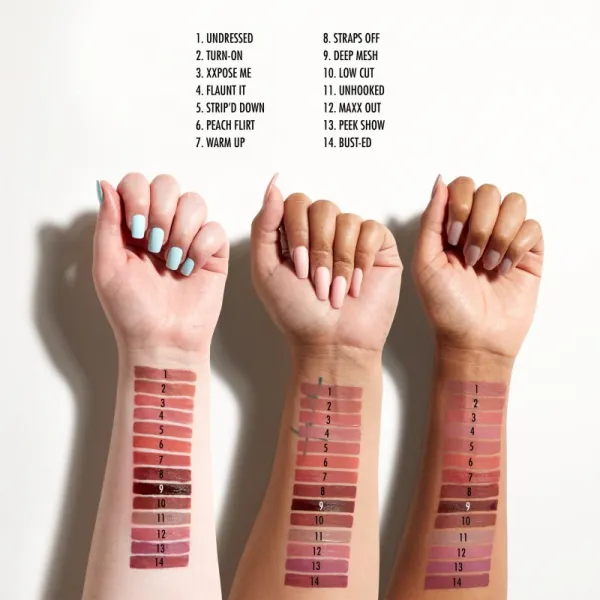 NYX Professional Makeup Lip Lingerie XXL tekutý rúž s matným finišom odtieň Bust ed 4 ml