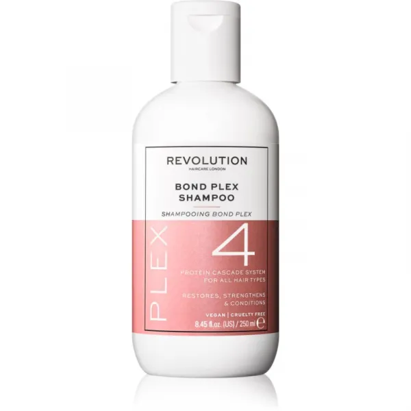 Revolution Haircare Plex No.4 Bond Shampoo intenzívne vyživujúci šampón pre suché a poškodené vlasy 250 ml
