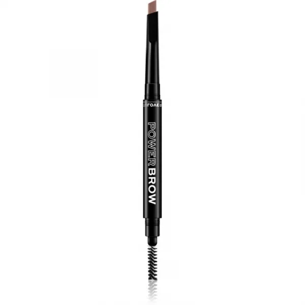 Revolution Relove Power Brow ceruzka na obočie s kefkou odtieň Brown 0,3 g