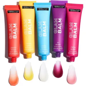 Revolution Relove Glam Balm výživný balzam na pery s vôňou So Berry 15 g