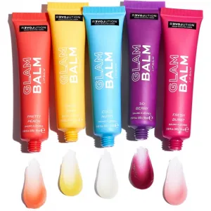 Revolution Relove Glam Balm výživný balzam na pery s vôňou Fresh Burst Watermelon 15 g