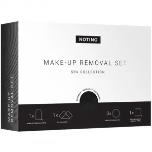 Notino Spa Collection Make-up removal set sada na odličovanie z mikrovlákna Black