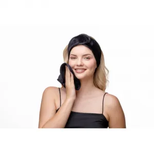 Notino Spa Collection Make-up removal set sada na odličovanie z mikrovlákna Black