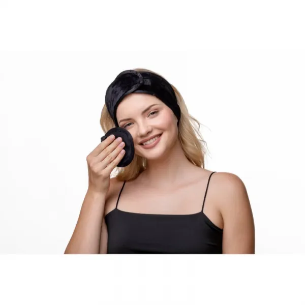 Notino Spa Collection Make-up removal set sada na odličovanie z mikrovlákna Black