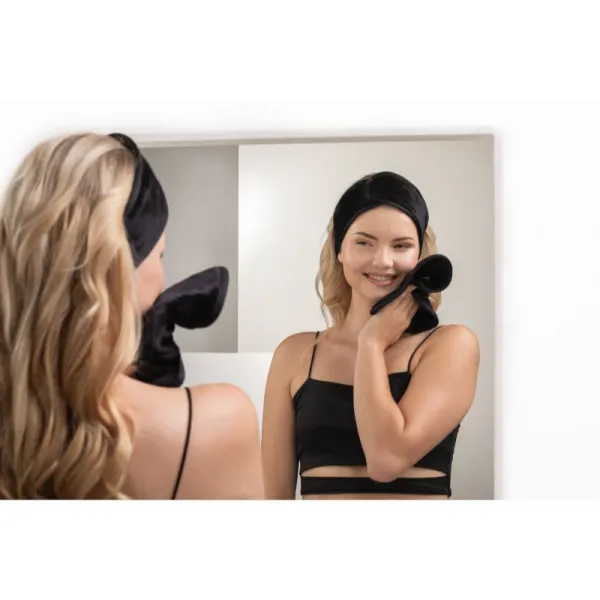 Notino Spa Collection Make-up removal set sada na odličovanie z mikrovlákna Black
