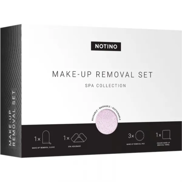 Notino Spa Collection Make-up removal set sada na odličovanie z mikrovlákna Lilac