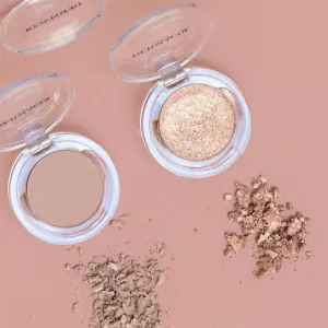 Dermacol Compact Mono očné tiene pre mokré a suché použitie odtieň 03 Rosé 2 g