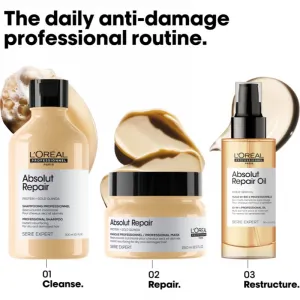 L’Oréal Professionnel Serie Expert Absolut Repair hĺbkovo regeneračný šampón pre suché a poškodené vlasy 300 ml