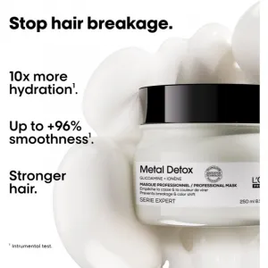 L’Oréal Professionnel Serie Expert Metal Detox hĺbkovo vyživujúca maska pre farbené a poškodené vlasy 250 ml