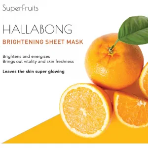 KORIKA SuperFruits Hallabong - Brightening Sheet Mask rozjasňujúca plátienková maska Hallabong 25 g