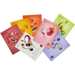 KORIKA SuperFruits Blueberry - Detoxifying Sheet Mask detoxikačná plátenná maska Blueberry 25 g