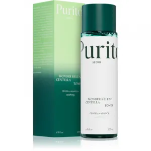 Purito Wonder Releaf Centella Toner hydratačné tonikum pre upokojenie a posilnenie citlivej pleti 200 ml